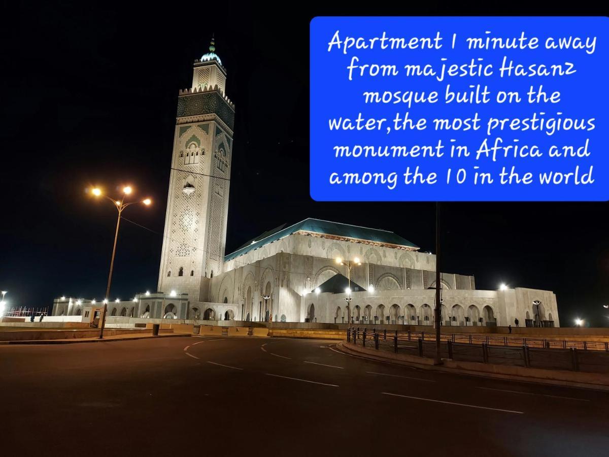 Hassan II Mosque View Luxury Apartment Casablanca Exterior photo
